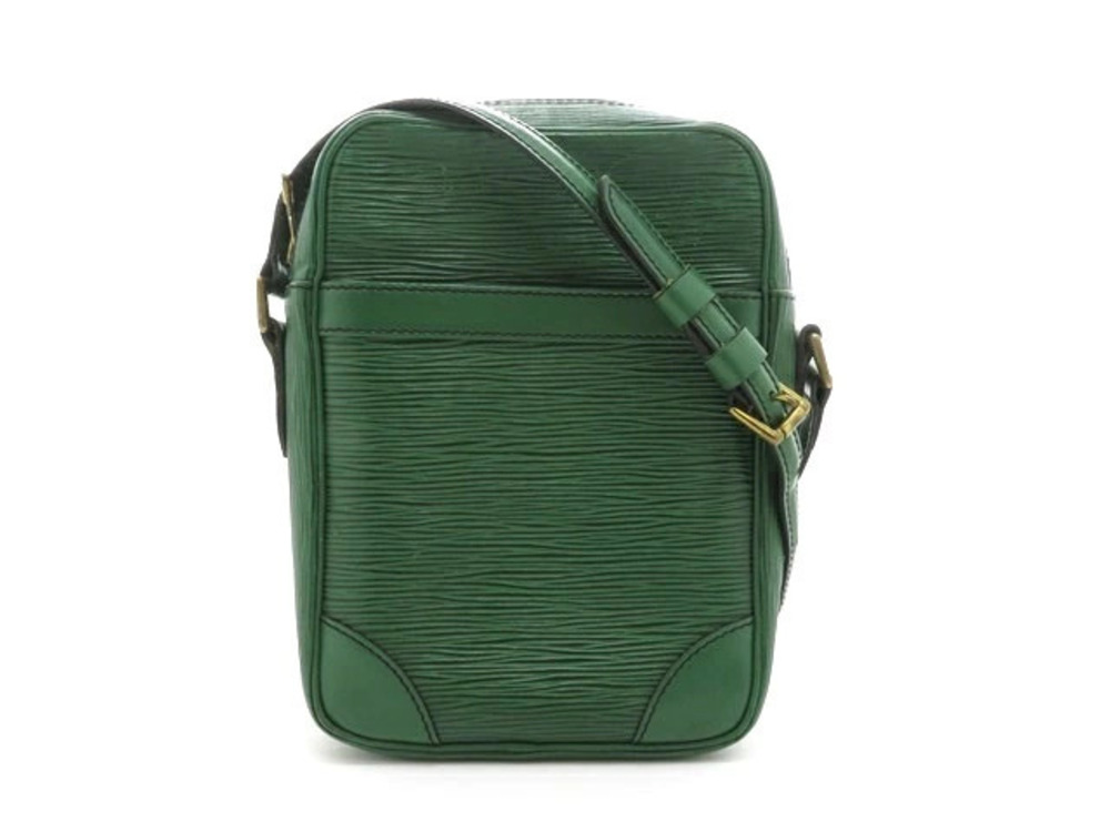 LOUIS VUITTON Shoulder Bag Danube Epi Borneo Green
